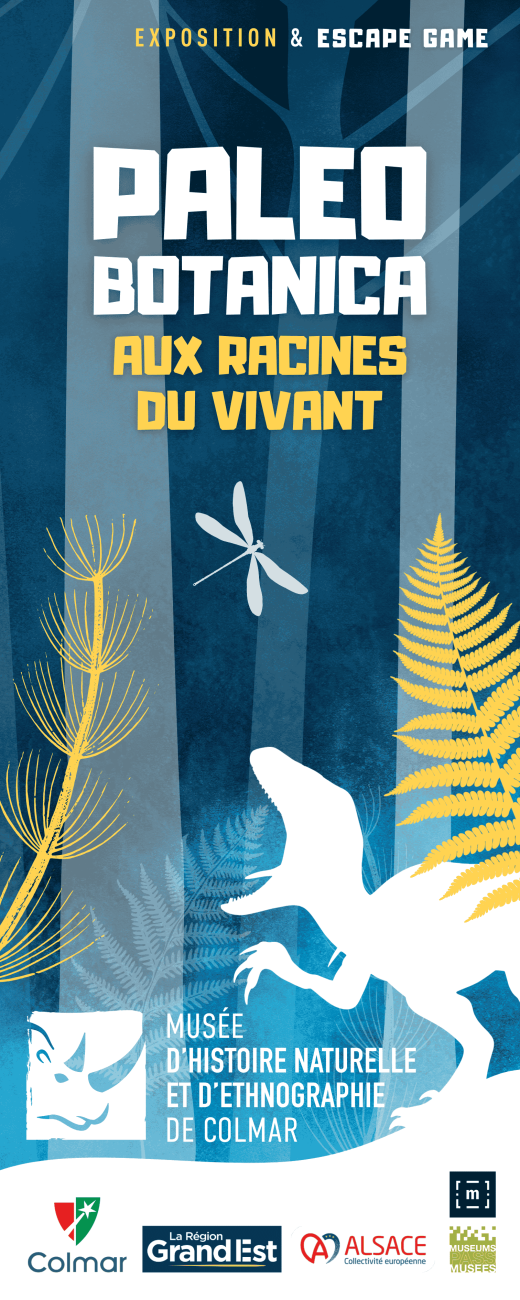Affiche de l'exposition temporaire PALEOBOTANICA